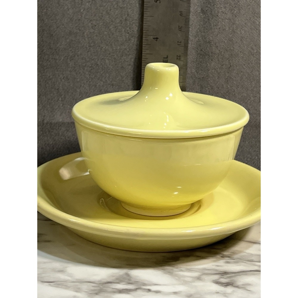 VTG GAIWAN (LIDDED‎ BOWL) FOR TEA, COFFEE 6" x 3.5" T  (1160)